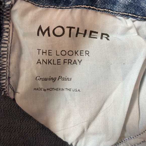 Mother the Looker Ankle Fray Skinny Jeans - Picture 5 of 7